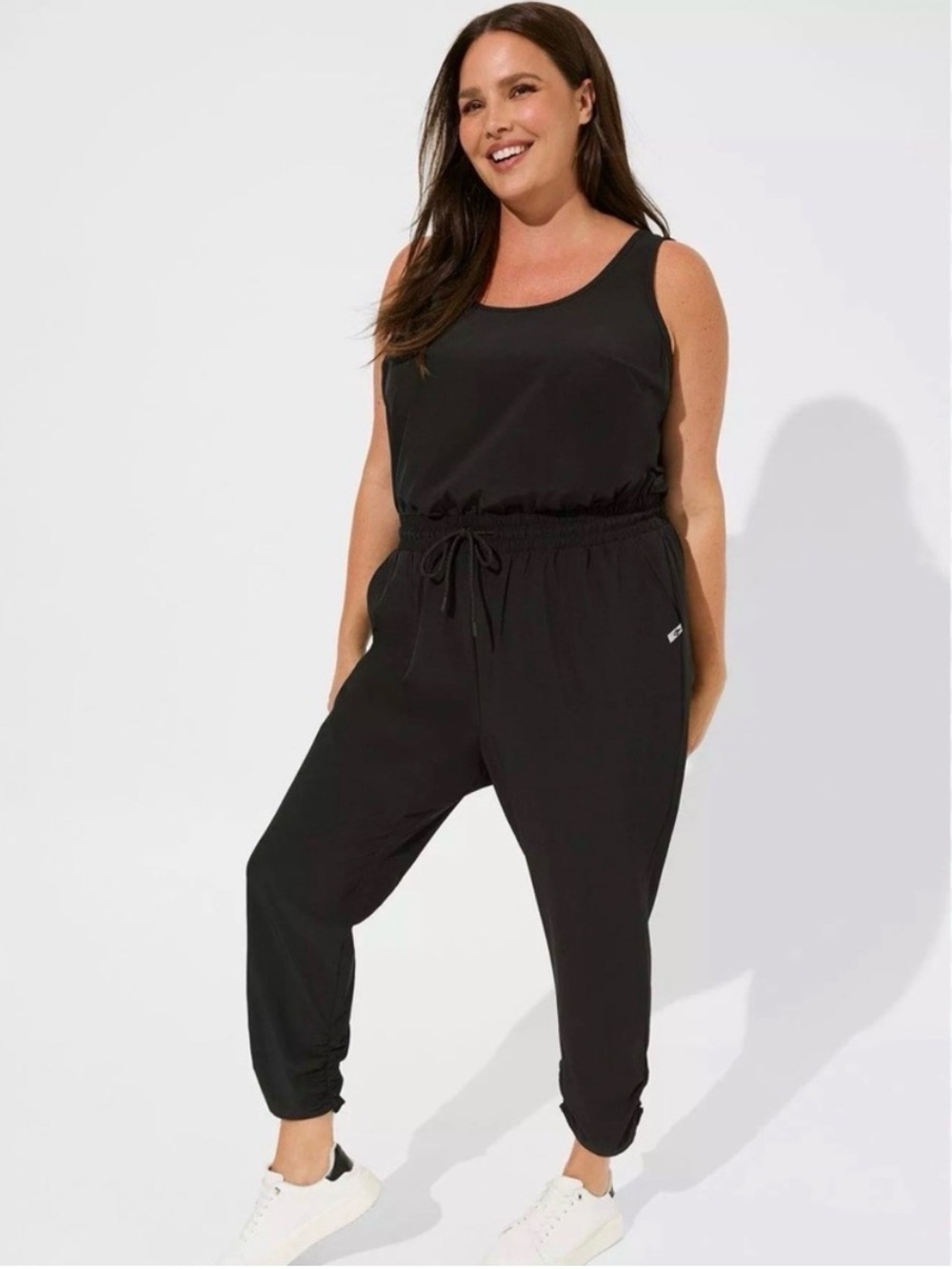 Torrid Black Active Jumpsuit